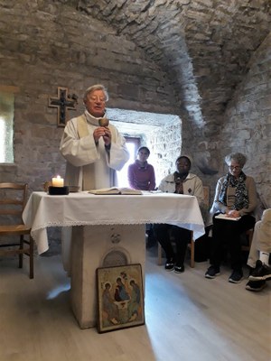 Messe à Vezelay