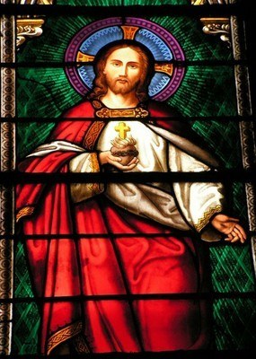 Vitrail Sacré-Coeur Montluçon